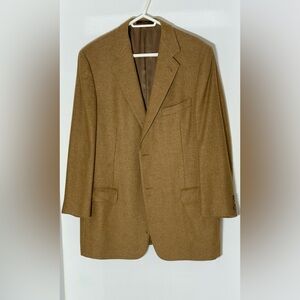 Ermenegildo Zegna US 46 wool/camelhair/silk sports jacket. Excellent condition